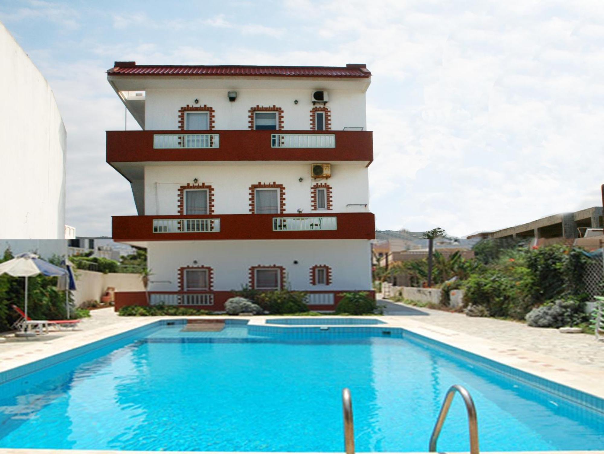 Haris Apartments Kokkini Hani ภายนอก รูปภาพ