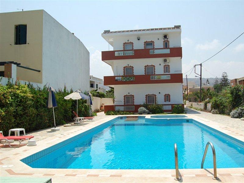 Haris Apartments Kokkini Hani ภายนอก รูปภาพ